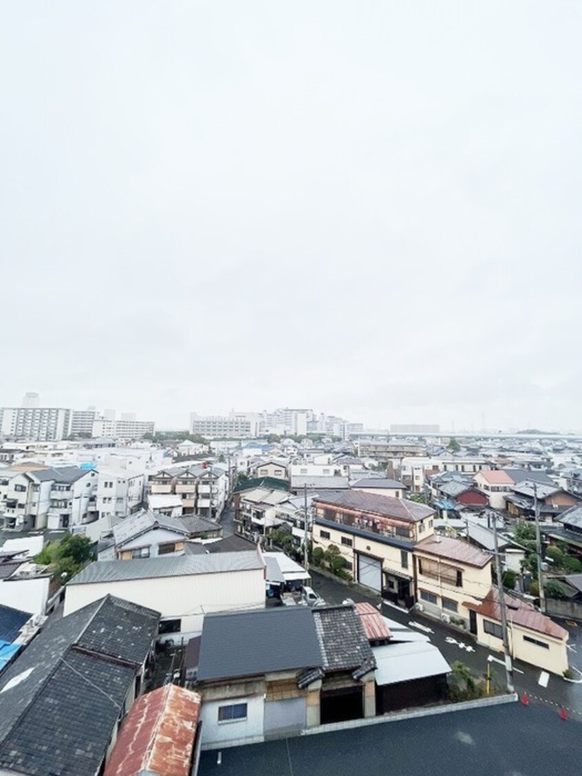 室内からの展望 ロ－タリ－マンション八雲西町