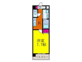 間取図 カサルテ吹田青葉丘