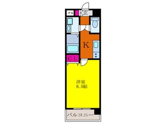 間取図 カサルテ吹田青葉丘