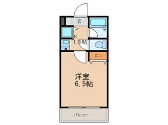 間取図 シャトラン弓木一番館