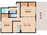 スタシオン東野・アクシスＢ棟 2LDKの間取り