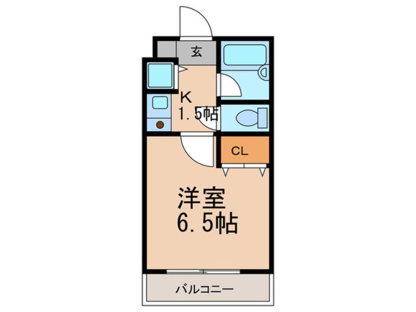 間取図 シャトラン弓木三番館