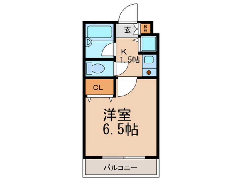 間取図 シャトラン弓木三番館