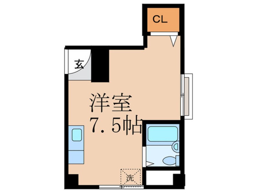 間取図 エステ－トハイノ