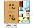 中山手ガ－デンパレスＣ棟の間取図