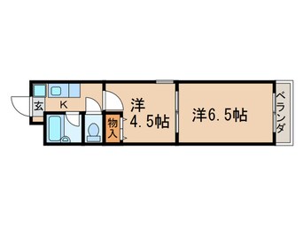 間取図 エレガンス東寺