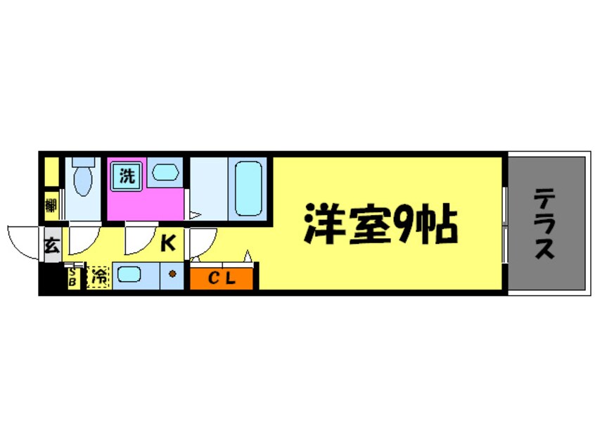 間取図 ファーストコート五条若宮