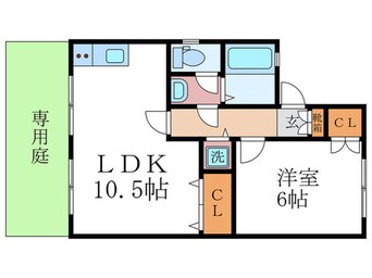 間取図 セジュールロゼット