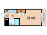 バティマンユニ 1Kの間取り
