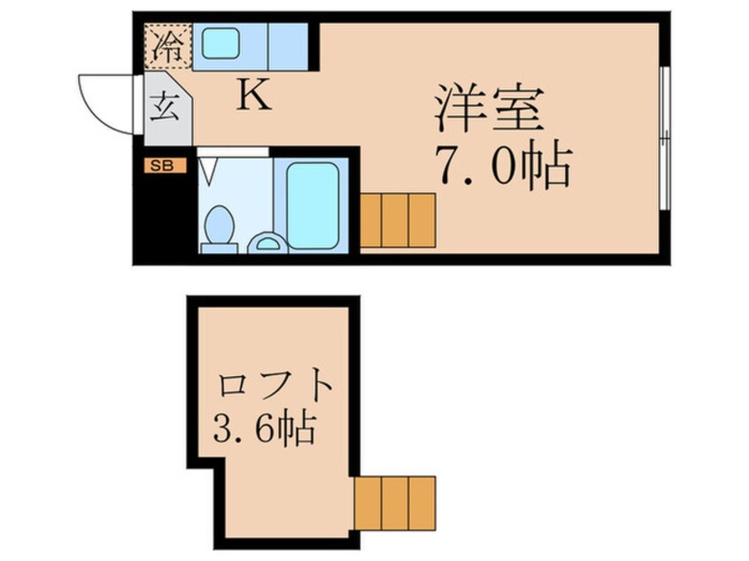 間取図 バティマンユニ