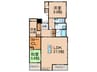 ﾌﾟﾚﾃｨﾅｰｼﾞｭ御池東洞院 (1204) 3LDKの間取り