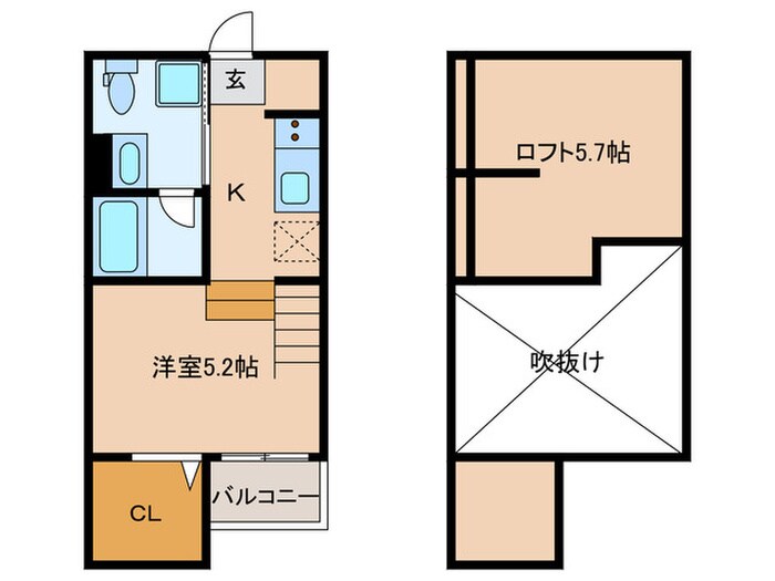 間取り図 ラ　ブラン