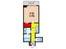 仮）ARCA正雀 1Kの間取り