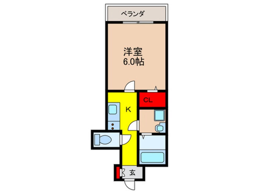 間取図 ARCA正雀