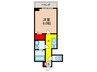 仮）ARCA正雀 1Kの間取り