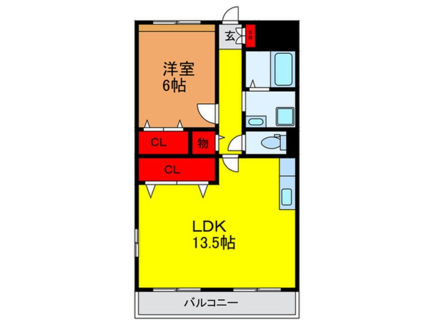 間取図 サンロイヤル