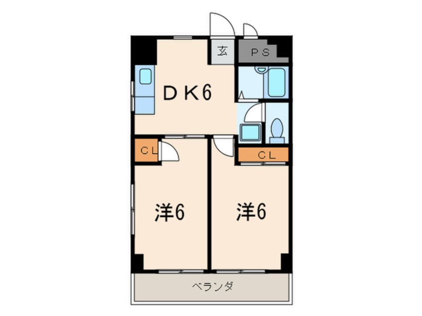 間取図 ベルテＡＫＩ