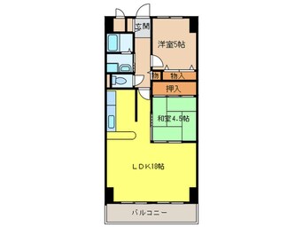 間取図 ロニヨン