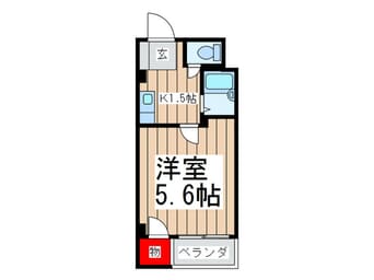 間取図 ノ－ルプレ－ル新町