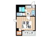 ノ－ルプレ－ル新町 1Kの間取り