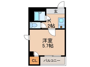 間取図 ノ－ルプレ－ル新町