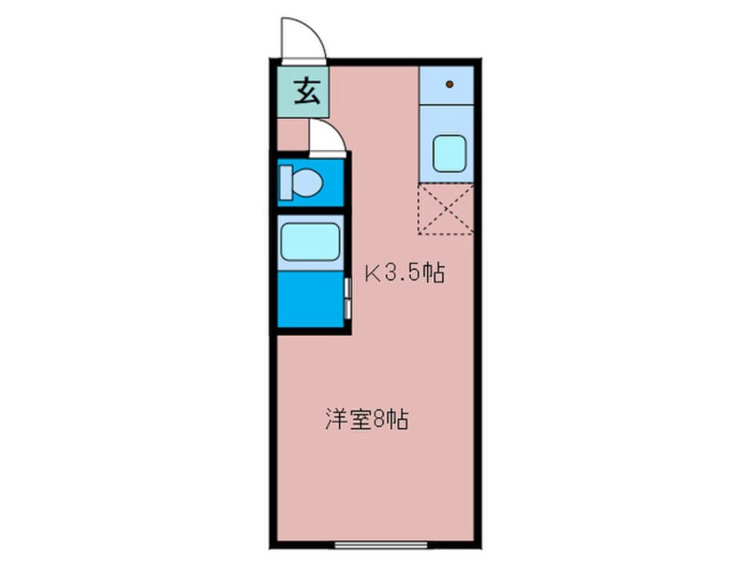 間取図 高見の里５丁目文化住宅