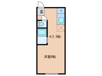 間取図 高見の里５丁目文化住宅