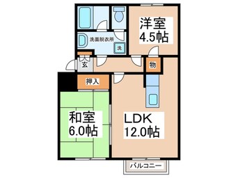 間取図 エヴァ－ウィン