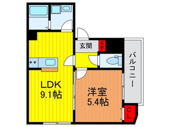 間取図 アーリーズ大宮通