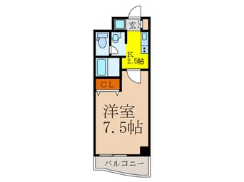 間取図 ルミエール新大阪