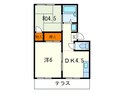 オ－クヒル上野の間取図