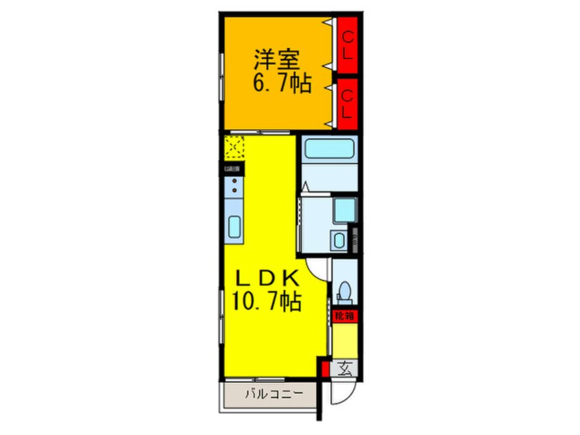 間取図 ブランシュ