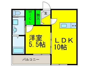 間取図 グランパシフィック長橋スクエア