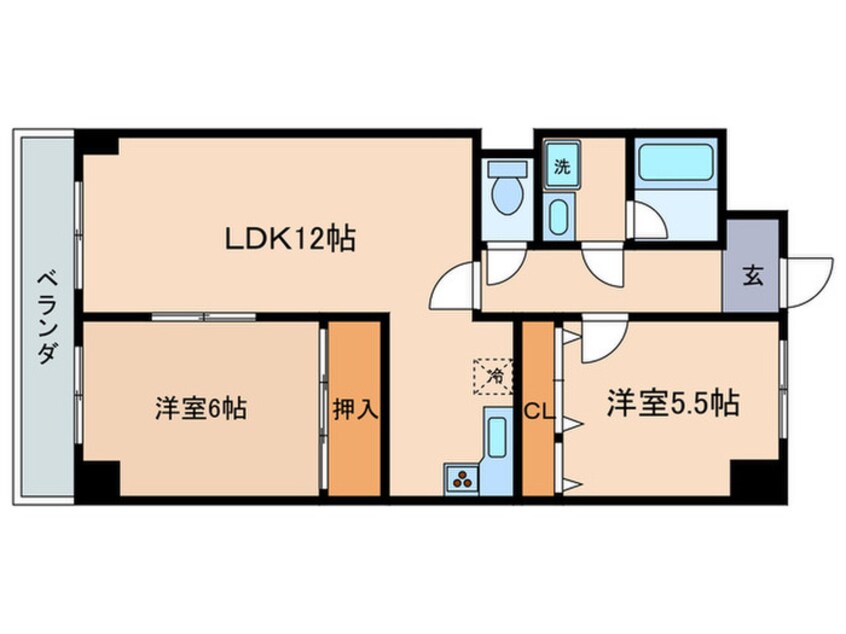 間取図 レジデンス南草津