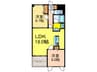 Ｙｓ　Ｃｏｕｒｔ千里山 2LDKの間取り