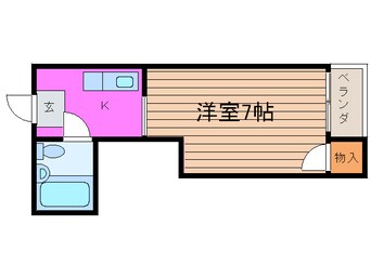 間取図 ピリカ大阪城公園