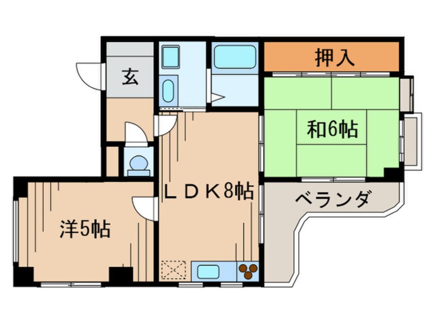 間取図 ネオ　グルント甲子園口