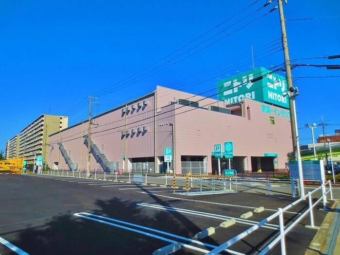 ニトリ住之江店(電気量販店/ホームセンター)まで850m リヴァー住之江Ａ棟