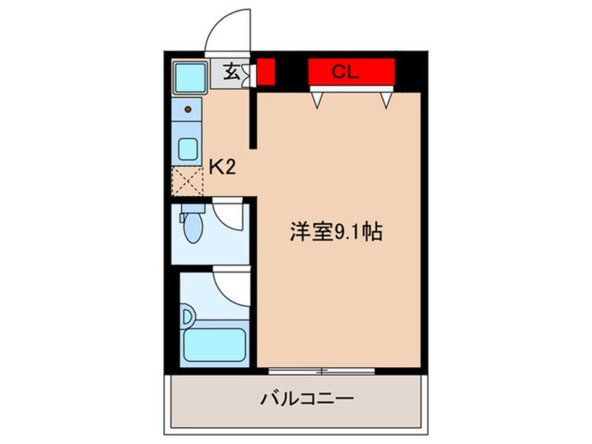 間取図 ソレ－ユ青山