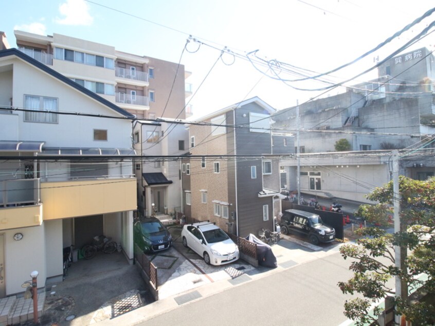 室内からの展望 ソラ－ナメゾン池田天神