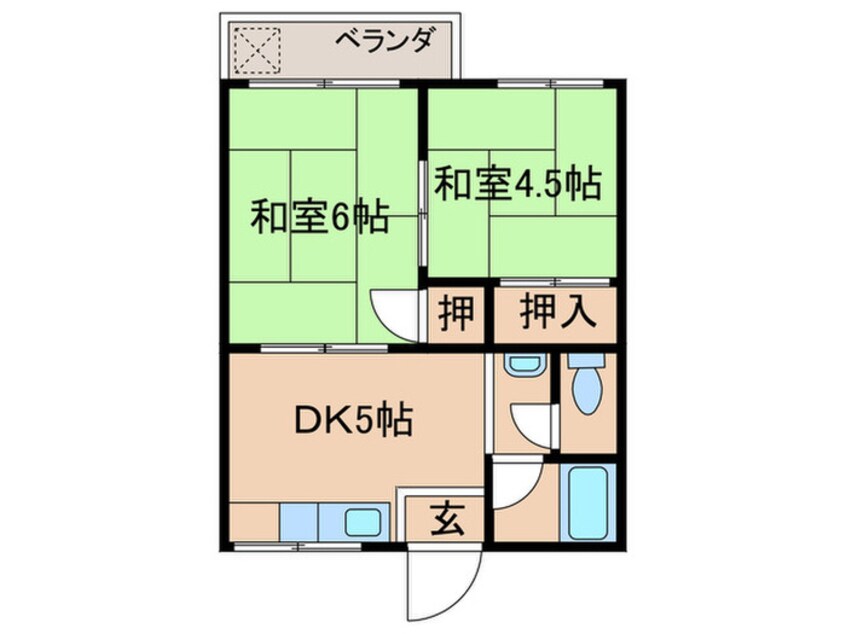 間取図 美波ハウスＡ棟