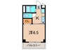 セリバテ－ル伊丹 1Kの間取り