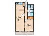 ネオ　グルント芦屋 1LDKの間取り