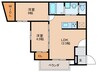 仮）明石市大観町PJ　I 2LDKの間取り