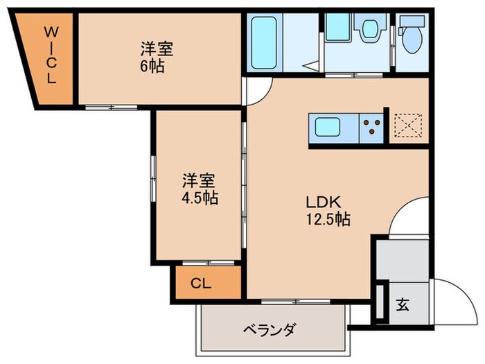 間取り図 仮）明石市大観町PJ　I