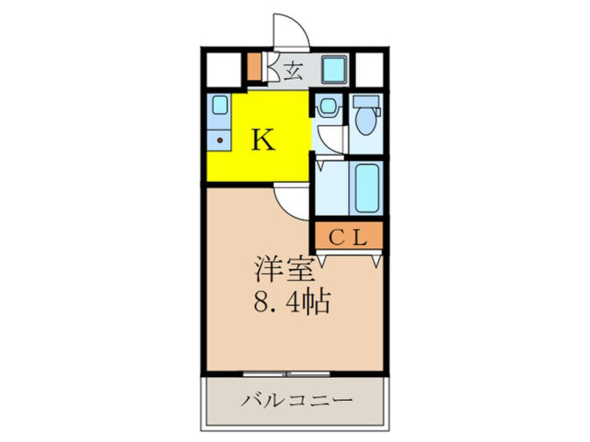 間取図 Ｍプラザ新大阪弐番館