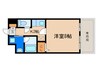 アンビエンテ 1Kの間取り
