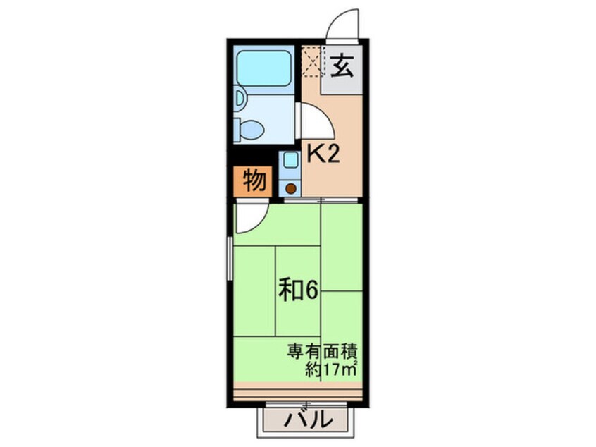 間取図 サンハイツ