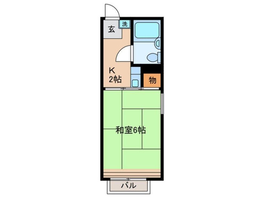 間取図 サンハイツ