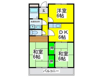 間取図 メゾン中塚